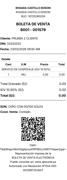 Pantalla de Sistema 3
