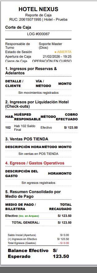 Pantalla de Sistema 4